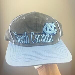 Vintage 90s North Carolina Tar Heels The Game Snapback Hat